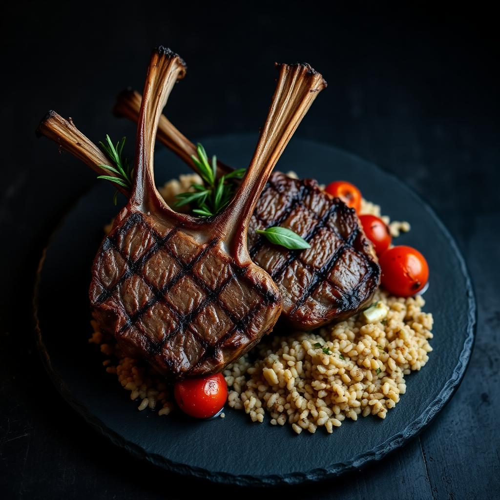 Premium lamb chops